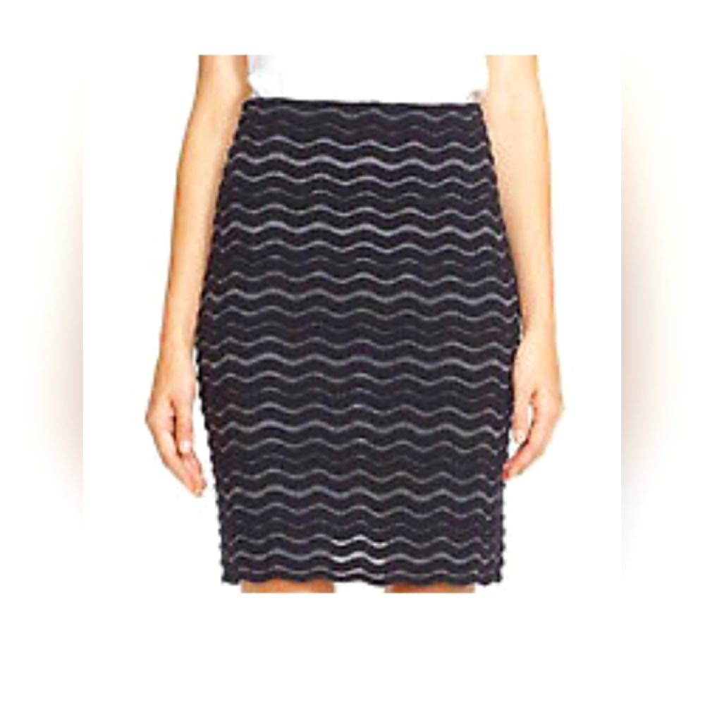 Tory Burch Merino Wool Blend Textured Skirt XS/TP